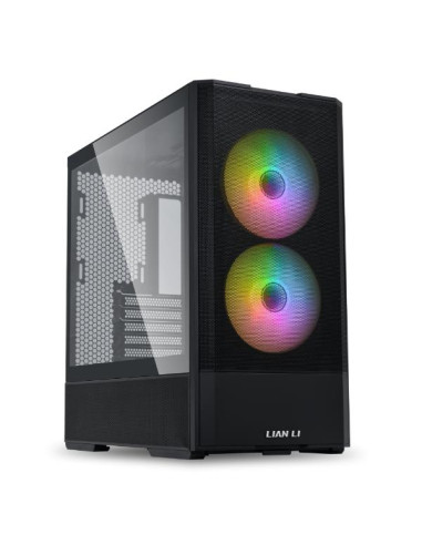 Case, LIAN LI, LANCOOL 207, MidiTower, Case product features Transparent panel, Not included, ATX, MicroATX, MiniITX, Colour Bl