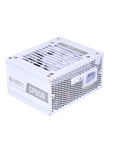 Power Supply, LIAN LI, SP850 WHITE, SFX, 850 Watts, Efficiency 80 PLUS GOLD, PFC Active, G89.SP850W.01EU