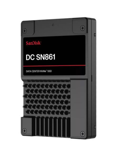SSD, SANDISK, DC SN861, 7.68TB, U.2, PCIe Gen5, SDS6BA176PSP9X30TS2527