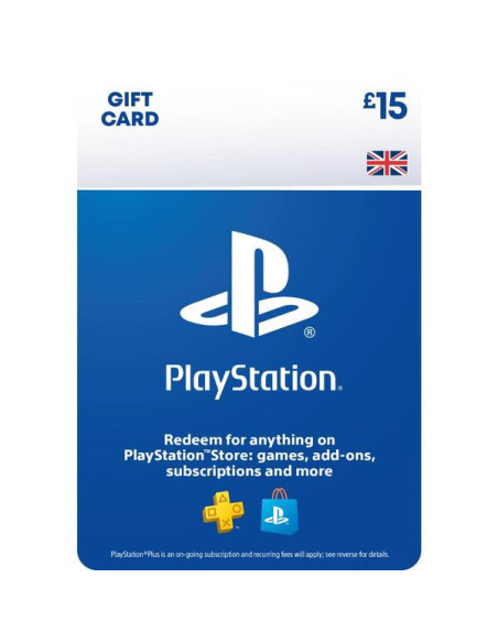 Playstation Network Card 15 GBP (Jungtinė karalystė) Virtualios piniginės papildymas