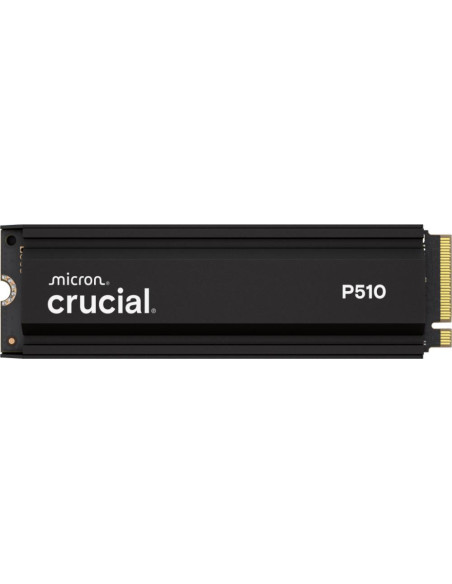 SSD, CRUCIAL, P510, 1TB, M.2, PCIe Gen5, NVMe, TLC, Write speed 9500 MBytes/sec, Read speed 11000 MBytes/sec, TBW 600 TB, CT100