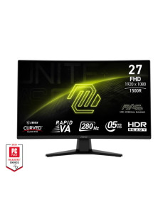LCD Monitor, MSI, MAG 274CXF, 27", Gaming/Curved, Tilt, Matte, Panel VA, 1920x1080, 16:9, 280 Hz, 0.5 ms, Colour Black, MAG274C