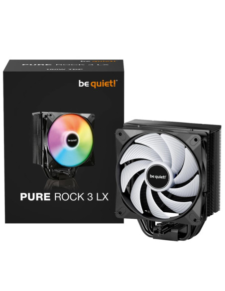 CPU COOLER S_MULTI/PURE ROCK 3 LX BK040 BE QUIET