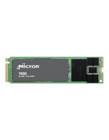 SSD, MICRON, 7450 PRO, 400GB, M.2, NVMe, TLC, Write speed 700 MBytes/sec, Read speed 5000 MBytes/sec, TBW 7450 TB, MTBF 2000000