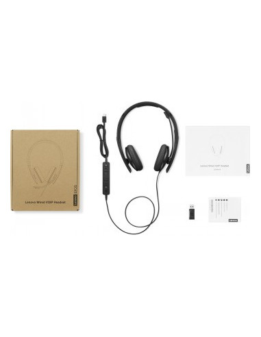 LENOVO WIRED VOIP HEADSET  (TEAMS)