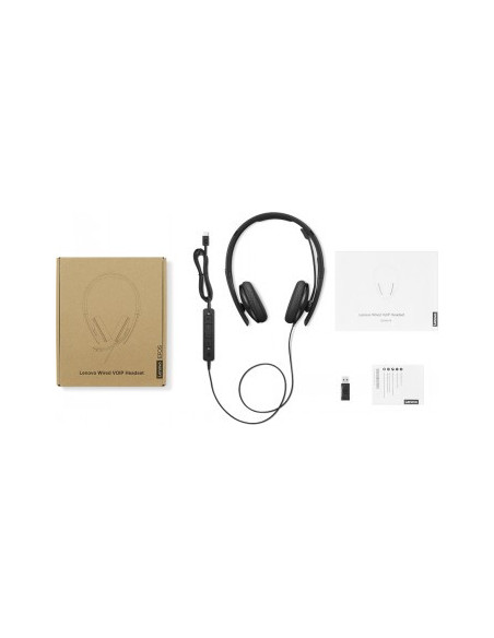 LENOVO WIRED VOIP HEADSET  (TEAMS)