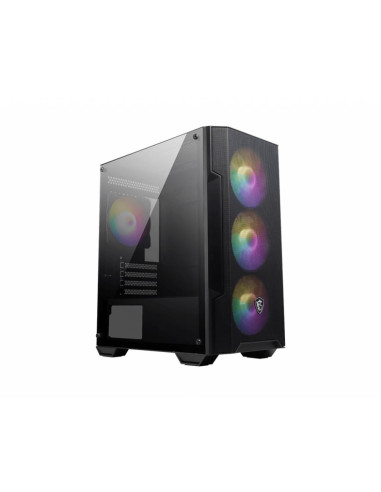Case, MSI, MAG FORGE M100A, MicroTower, Not included, MicroATX, MiniITX, MAGFORGEM100A