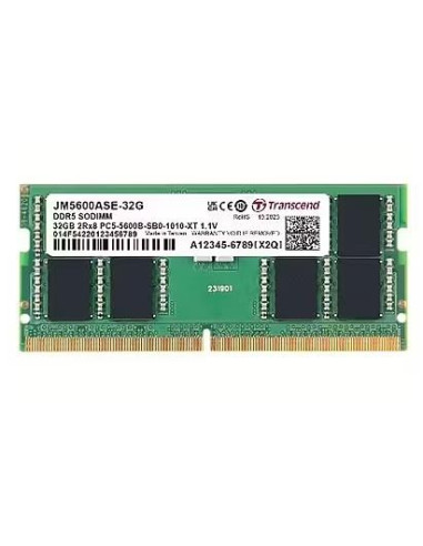 NB MEMORY 32GB DDR5-5600 SO/JM5600ASE-32G TRANSCEND