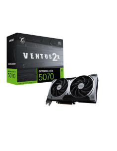 Graphics Card, MSI, NVIDIA GeForce RTX 5070, 12 GB, GDDR7, 192 bit, PCIE 5.0 16x, Dual Slot Fansink, 1xHDMI, 3xDisplayPort, RTX