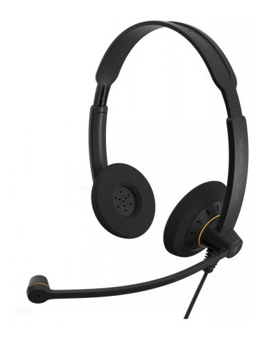 EPOS SENNHEISER SC 60 USB, WIRED BINAURAL HEADSET WITH IN-LINE CALL CONTROL MS