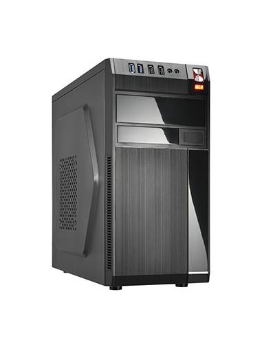 Case, GOLDEN TIGER, Supported motherboard form factors micro ATX, Black, Midi Tower, Baltimore 530, BALTIMORE5302USB2+2USB3