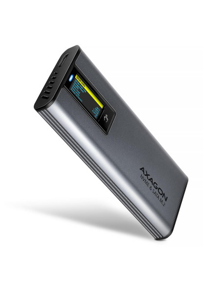 SSD ACC ENCLOSURE M.2 NVME/SATA USB3.2 EEM2-SD2 AXAGON SSD ACC ENCLOSURE M.2 NVME/SATA USB3.2 EEM2-SD2 AXAGON