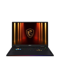 Notebook, MSI, Raider, 18 HX AI A2XWIG, CPU Core Ultra, U9-285HX, 2800 MHz, 18", 3840x2400, RAM 64GB, DDR5, 6400 MHz, SSD 2TB+2