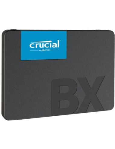 SSD, CRUCIAL, BX500, 1TB, SATA 3.0, Write speed 500 MBytes/sec, Read speed 540 MBytes/sec, 2,5", TBW 360 TB, CT1000BX500SSD1