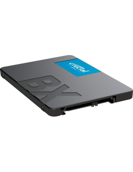 SSD, CRUCIAL, BX500, 1TB, SATA 3.0, Write speed 500 MBytes/sec, Read speed 540 MBytes/sec, 2,5", TBW 360 TB, CT1000BX500SSD1