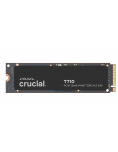 SSD, CRUCIAL, T710, 2TB, M.2, PCIe Gen5, NVMe, Write speed 13800 MBytes/sec, Read speed 14500 MBytes/sec, TBW 1200 TB, CT2000T7