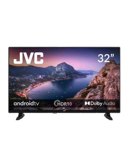 TV Set, JVC, 32", Smart/HD, 1366x768, Wireless LAN, Bluetooth, Android TV, LT-32VAH3300 TV Set, JVC, 32", Smart/HD, 1366x768, Wireless LAN, Bluetooth, Android TV, LT-32VAH3300