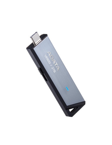 MEMORY DRIVE FLASH USB-C 2TB/SILV AELI-UE800-2T-CSG ADATA