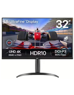 LCD Monitor, LG, 32UR550K-B, 31.5", Gaming/4K, Matte, Panel VA, 3840x2160, 16:9, 60Hz, 4 ms, Speakers, 32UR550K-B