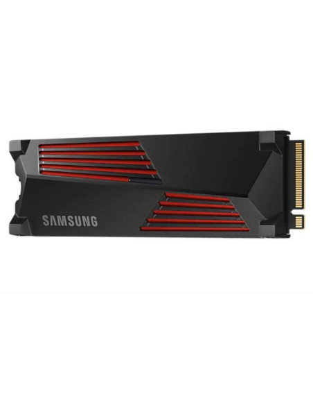 SSD, SAMSUNG, 990 PRO with Heatsink, 1TB, M.2, PCIE, NVMe, MLC, Write speed 6900 MBytes/sec, Read speed 7450 MBytes/sec, 2.3mm, SSD, SAMSUNG, 990 PRO with Heatsink, 1TB, M.2, PCIE, NVMe, MLC, Write speed 6900 MBytes/sec, Read speed 7450 MBytes/sec, 2.3mm,