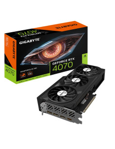 Graphics Card, GIGABYTE, NVIDIA GeForce RTX 4070, 12 GB, GDDR6X, 192 bit, PCIE 4.0 16x, Dual Slot Fansink, 1xHDMI, 3xDisplayPor