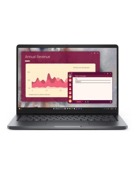 Notebook, DELL, Pro, Pro 14 (PC14250), CPU Core 3, 100U, 1200 MHz, 14", RAM 8GB, DDR5, 5600 MHz, SSD 512GB, Intel graphics, Int Notebook, DELL, Pro, Pro 14 (PC14250), CPU Core 3, 100U, 1200 MHz, 14", RAM 8GB, DDR5, 5600 MHz, SSD 512GB, Intel graphics, Int