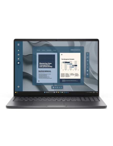 Notebook, DELL, Pro, Pro 16 (PC16255), CPU Ryzen 5, 220, 3200 MHz, 16", 1920x1200, RAM 8GB, DDR5, 5600 MHz, SSD 512GB, AMD Rade