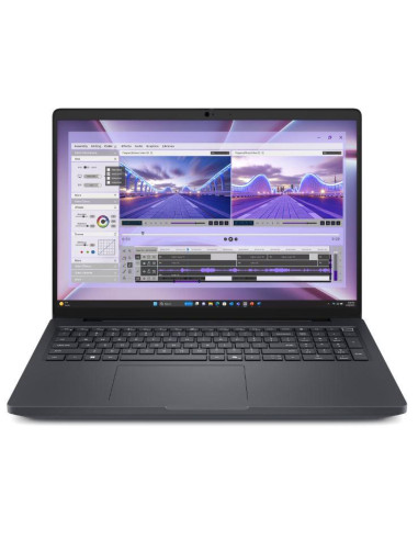 Notebook, DELL, Pro Max, 16, MC16250, CPU Core Ultra, u7-255H, 2000 MHz, 16", RAM 16GB, DDR5, 5600 MHz, SSD 512GB, Intel Graphi