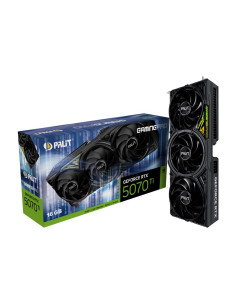 Graphics Card, PALIT, NVIDIA GeForce RTX 5070 Ti, 16 GB, GDDR7, 256 bit, PCIE 5.0 16x, GPU 2295 MHz, Triple slot Fansink, 1xHDM