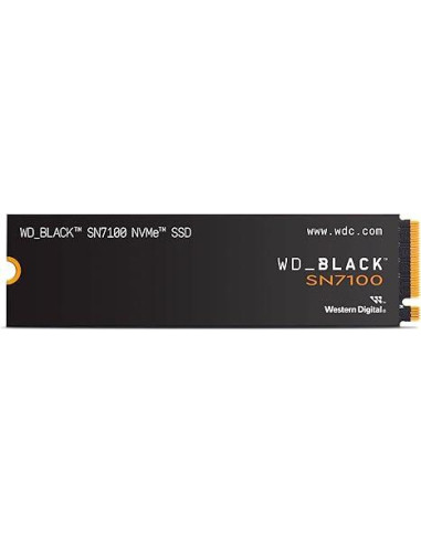 SSD, WESTERN DIGITAL, Black SN7100, 4TB, M.2, NVMe, Write speed 6700 MBytes/sec, Read speed 7000 MBytes/sec, TBW 2400 TB, WDS40