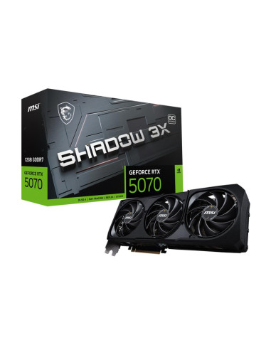 VGA PCIE16 RTX5070 12GB GDDR7/RTX5070 12G SHADOW 3X OC MSI