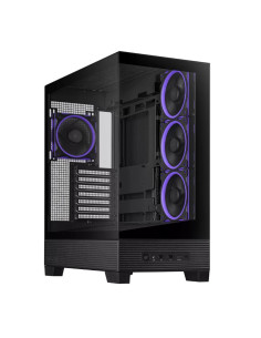 Case, ASUS, ASUS A31 PLUS Case, MidiTower, Case product features Transparent panel, ATX, BTX, MicroATX, MiniITX, Colour Black, 