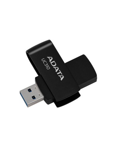 MEMORY DRIVE FLASH USB3.2 64GB/BLACK UC310-64G-RBK ADATA