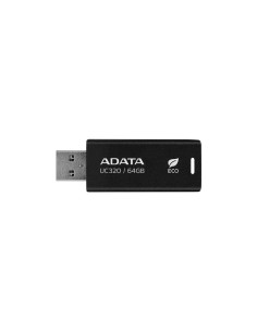 MEMORY DRIVE FLASH USB3.2 64GB/BLACK UC320-64G-RBK/BK ADATA
