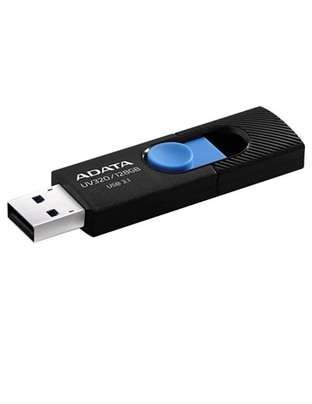 MEMORY DRIVE FLASH USB3 128GB/BLACK AUV320-128G-RBKBL ADATA MEMORY DRIVE FLASH USB3 128GB/BLACK AUV320-128G-RBKBL ADATA