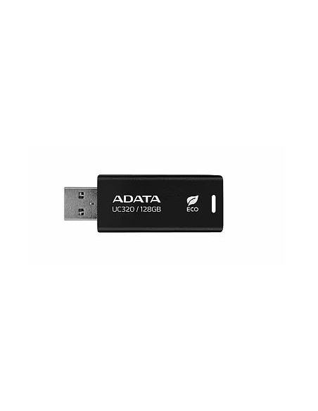 MEMORY DRIVE FLASH USB3.2 128G/BLACK UC320-128G-RBK/BK ADATA