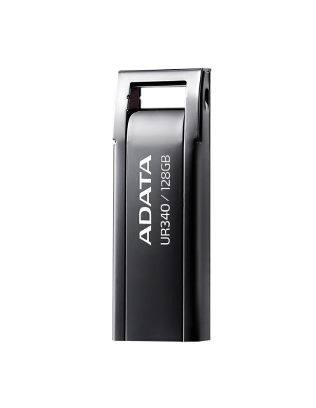 MEMORY DRIVE FLASH USB3.2 128G/BLACK AROY-UR340-128GBK ADATA