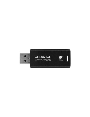 MEMORY DRIVE FLASH USB3.2 256G/BLACK UC320-256G-RBK/BK ADATA