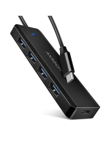 I/O HUB USB-C TRAVEL/0.19M HUE-C1C AXAGON