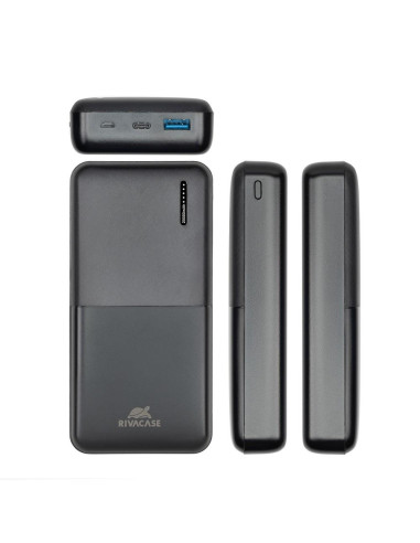 POWER BANK USB 20000MAH/BLACK VA2571 RIVACASE