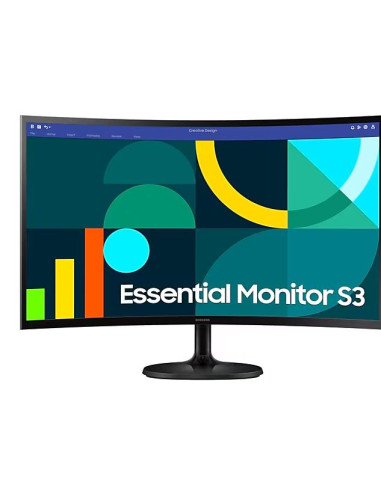 LCD Monitor, SAMSUNG, 27 ", 1920 x 1080 pixels, Full HD, Native aspect ratio 16:9, LCD, Curved, LS27D362GAUXEN