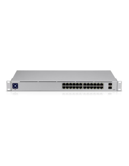 Switch, UBIQUITI, USW-24, Type L2, 24x10Base-T / 100Base-TX / 1000Base-T, 1xSFP, USW-24