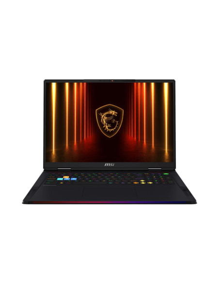 Notebook, MSI, Raider, A18HX A9WJG, CPU Ryzen 9, 9955HX3D, 2500 MHz, 18", 3840x2400, RAM 64GB, DDR5, 5600 MHz, SSD 2TB, NVIDIA 
