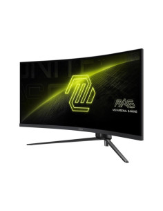 LCD Monitor, MSI, MAG 345CQR, 34", Gaming/Curved/4K/21 : 9, Panel VA, 3440x1440, 21:9, 180Hz, 1 ms, Colour Black, MAG345CQR