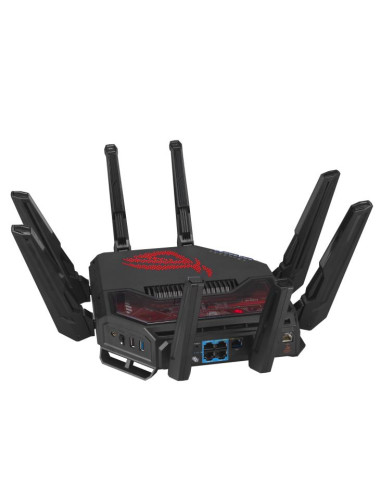 Wireless Router, ASUS, Wireless Router, 19000 Mbps, Wi-Fi 6, Wi-Fi 7, IEEE 802.11a, IEEE 802.11b, IEEE 802.11g, IEEE 802.11n, I