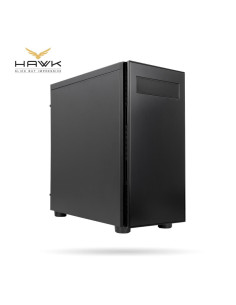 Case, CHIEFTEC, HAWK, MidiTower, Not included, ATX, MicroATX, MiniITX, Colour Black, AL-02B-OP