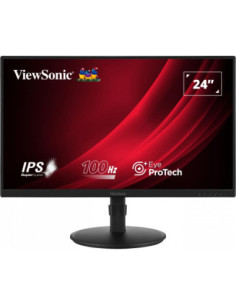 LCD Monitor, VIEWSONIC, VG2408A-MHD, 23.8", Business, Panel IPS, 1920x1080, 16:9, 100Hz, Matte, 5 ms, Speakers, Swivel, Pivot, 