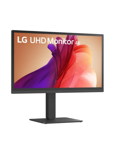 LCD Monitor, LG, 27 ", 3840 x 2160 pixels, 4K Ultra HD, Flat, 27BA45U-B