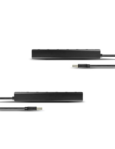 I/O HUB USB3.0 7PORT CHARGING/W/AC 1.2M HUE-SA7BP AXAGON