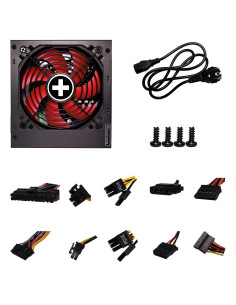 Power Supply, XILENCE, 550 Watts, Efficiency 80 PLUS BRONZE, PFC Active, XN215
